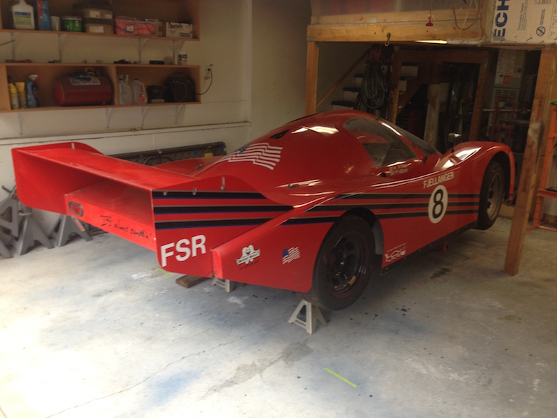 Lee Fjellanger dropped off his Diasio for a little front end fiberglass repair