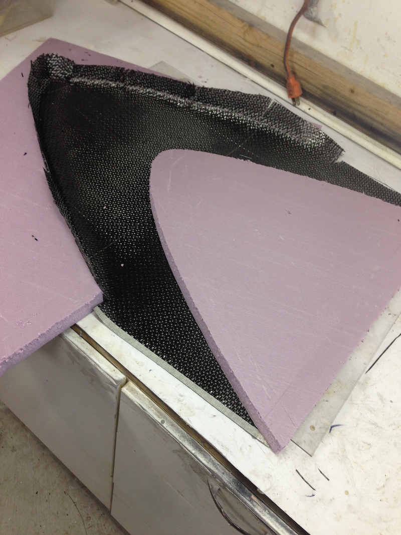 This is the mold for the lower part of the nose