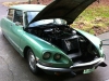 After almost 200 miles on the clock, the engine still blows blue oil smoke - not good!